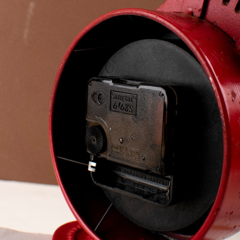 Vintage Charm Guitar-Inspired Table Clock Table Clocks The June Shop   