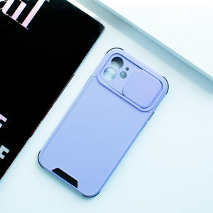 Colour Me Vivid Camera Slider Apple iPhone 12 Cover iPhone 12 June Trading French Violet  