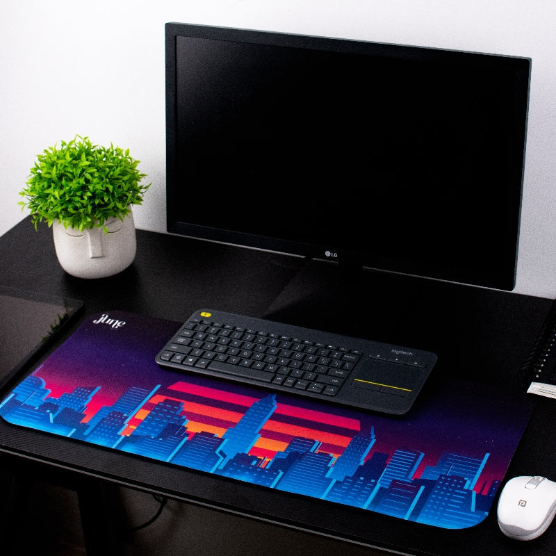 Stunning Cityscape Versatile Desk Mat Desk Mats June Trading   