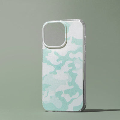 Mint Green Camo Style iPhone Cover Mobile Phone Cases June Trading iPhone 13 Pro  