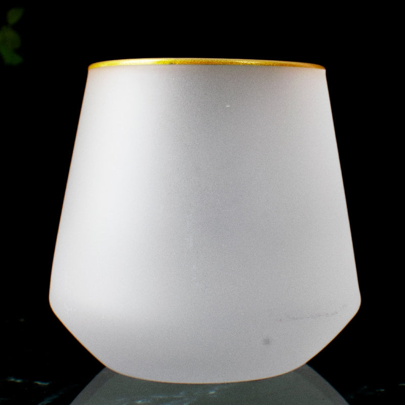 Corks & Cocktails Frosted Glass (Set of 6) Glasses June Trading   