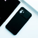 Colour Me Vivid Camera Slider Apple iPhone 12 Cover iPhone 12 June Trading Onyx Black  