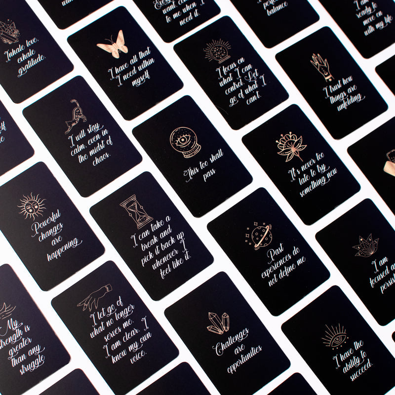 Manifest Your Vision - Affirmation Cards Postcard June Trading   