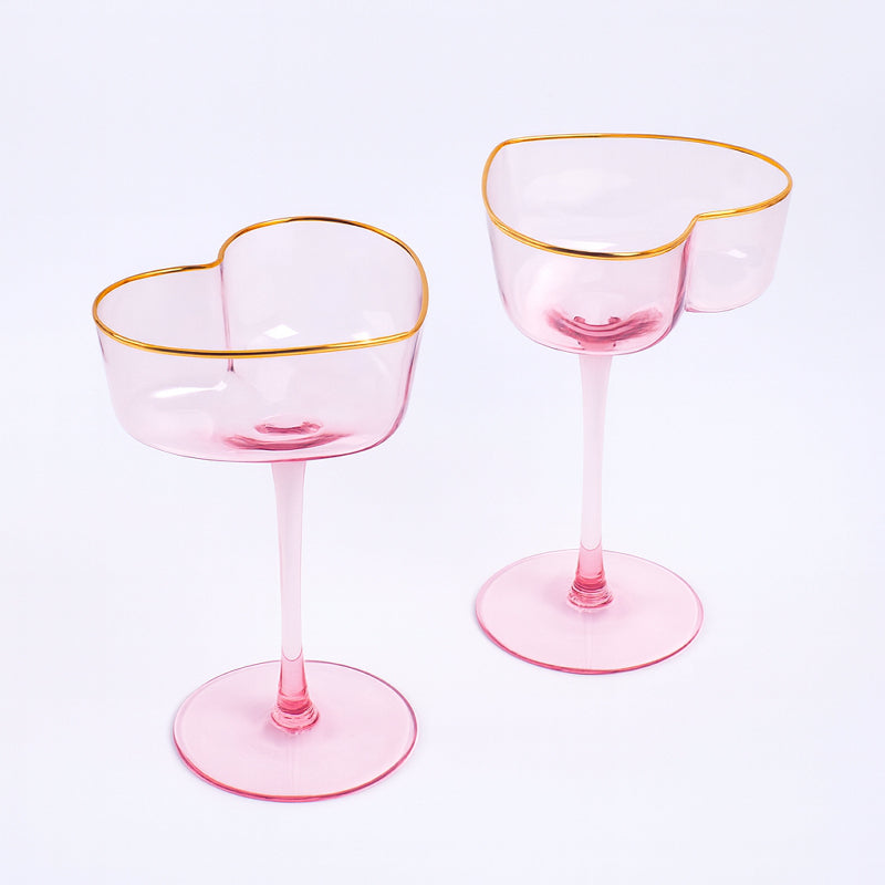 Eternal Heart Swirl Stemware
