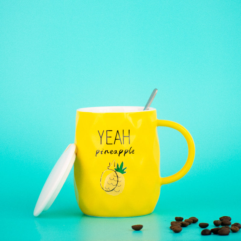 Pineapple Coffee Mug Coffee Mugs June Trading Yeah Pineapple  