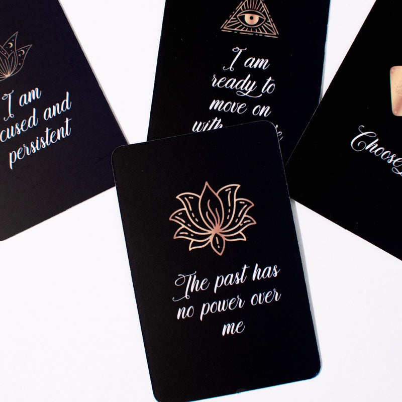 Manifest Your Vision - Affirmation Cards Postcard June Trading   