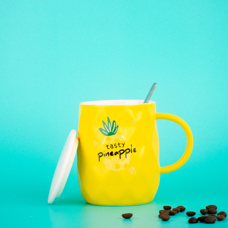 Pineapple Coffee Mug Coffee Mugs June Trading Tasty Pineapple  