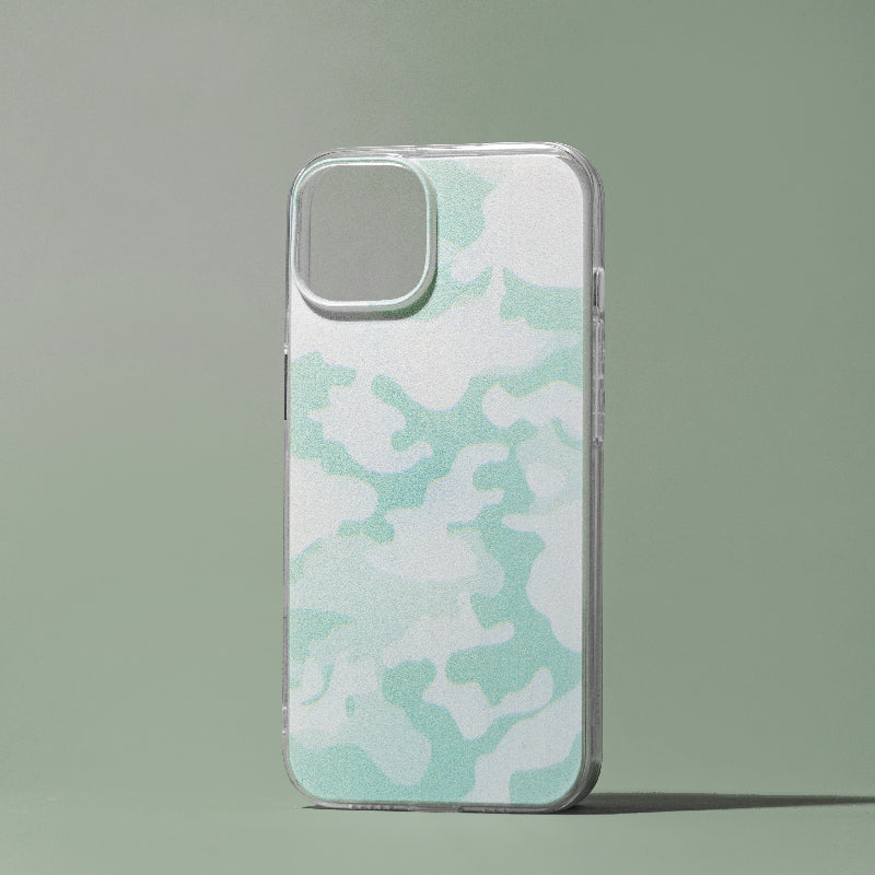 Mint Green Camo Style iPhone Cover Mobile Phone Cases June Trading iPhone 14  