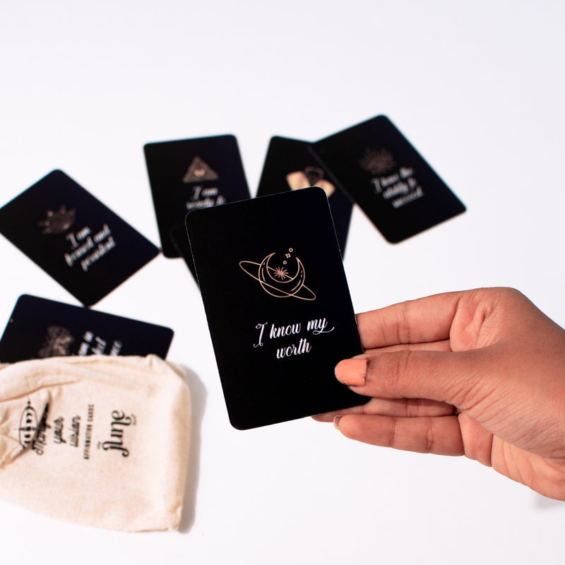 Manifest Your Vision - Affirmation Cards Postcard June Trading   