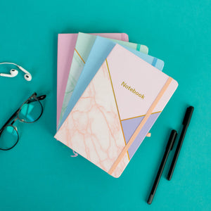 Marble Accent Hardcover Notepad Notepads June Trading   
