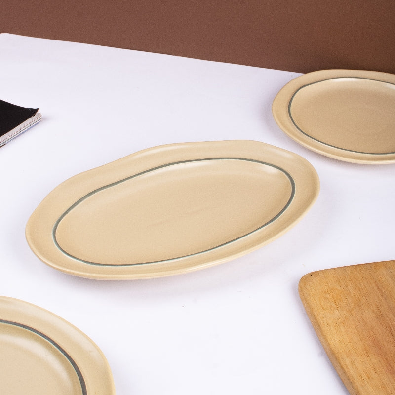Orphic Beige Serving Tray Serving Tray The June Shop   