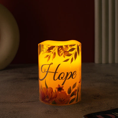 Wick N Whimsy Flameless LED Candle (Battery-Operated)