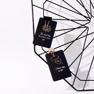 Manifest Your Vision - Affirmation Cards Postcard June Trading   