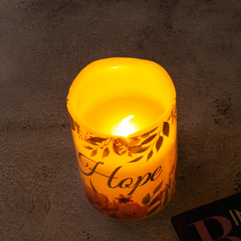 Wick N Whimsy Flameless LED Candle (Battery-Operated)
