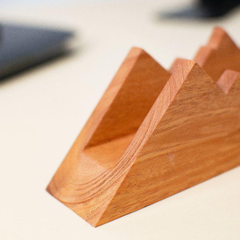 Sierra Wooden Tissue Holder Tissue Holders June Trading   