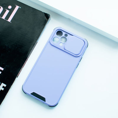 Colour Me Vivid Camera Slider Apple iPhone 12 Pro Cover iPhone 12 Pro June Trading French Violet  