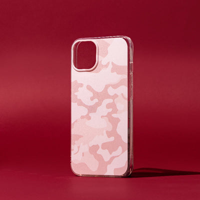 Flamingo Pink Camo Style iPhone Cover Mobile Phone Cases June Trading iPhone 12  