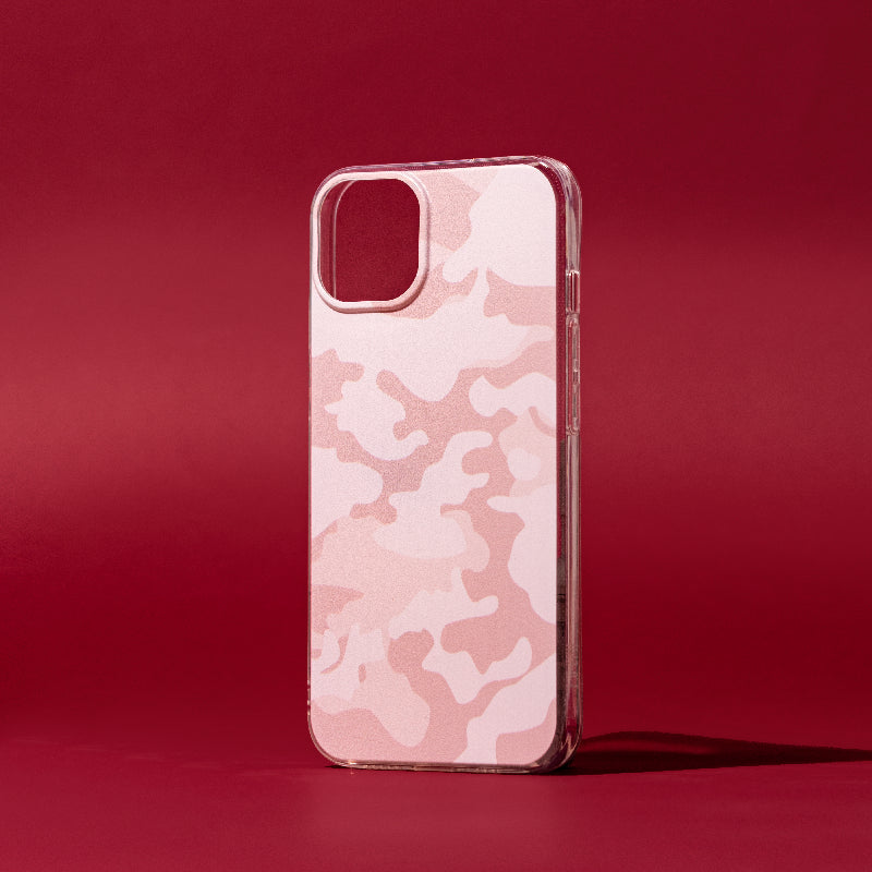 Flamingo Pink Camo Style iPhone Cover Mobile Phone Cases June Trading iPhone 12  