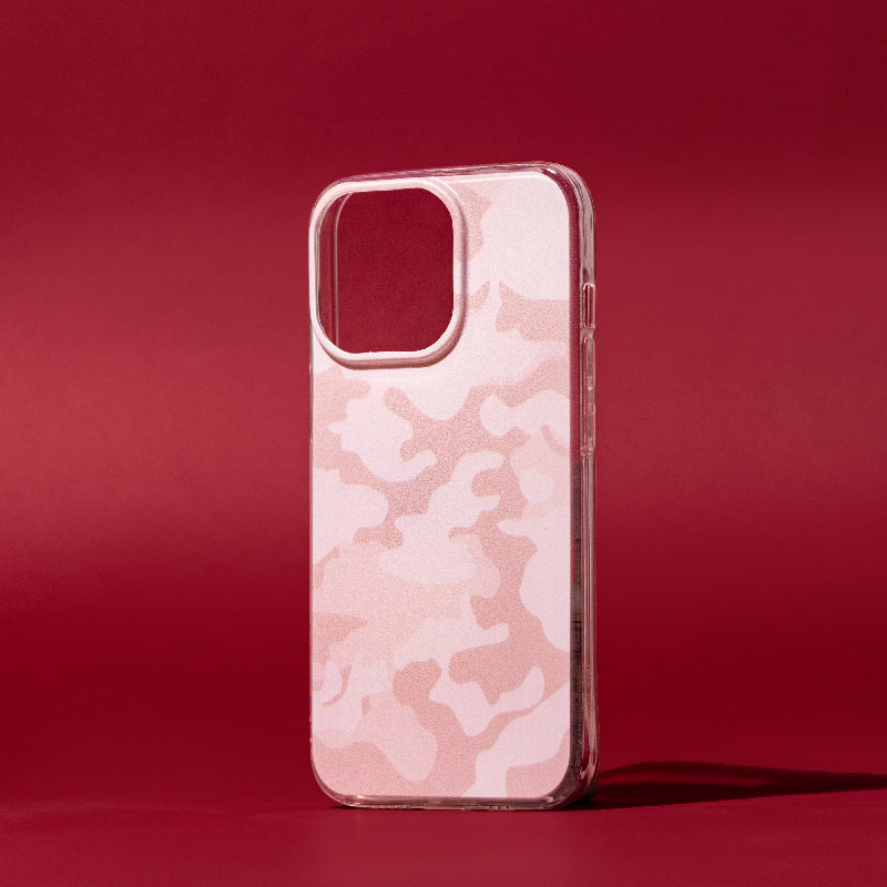 Flamingo Pink Camo Style iPhone Cover Mobile Phone Cases June Trading   