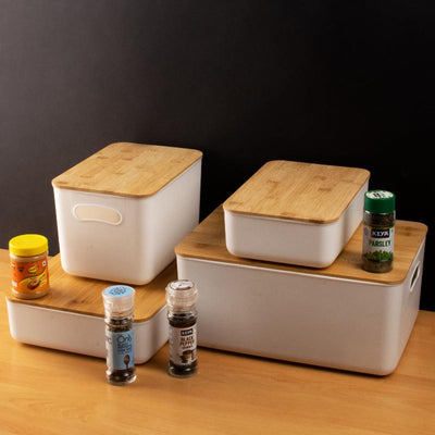 Earthy Essentials Storage Organiser Bins