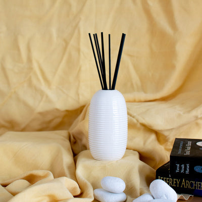 Keep It Minimal Reed Diffuser Aroma Diffusers June Trading French Lavender (white base)  