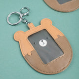 Teddy Personalized Keychain Photo Holder
