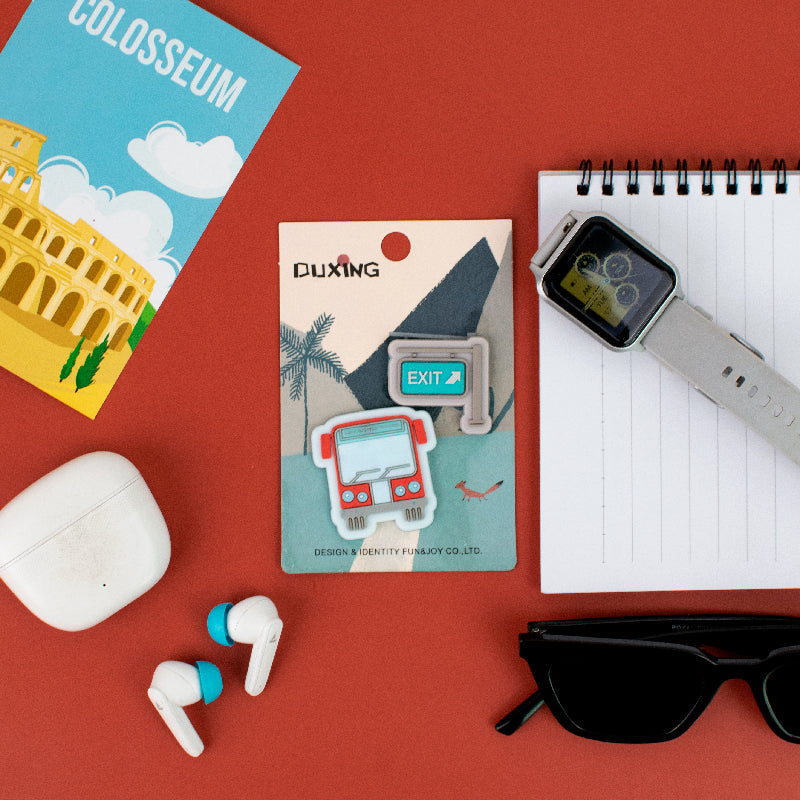 Cute Luggage Stickers Luggage tags June Trading Exit  