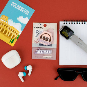 Cute Luggage Stickers Luggage tags June Trading Music  