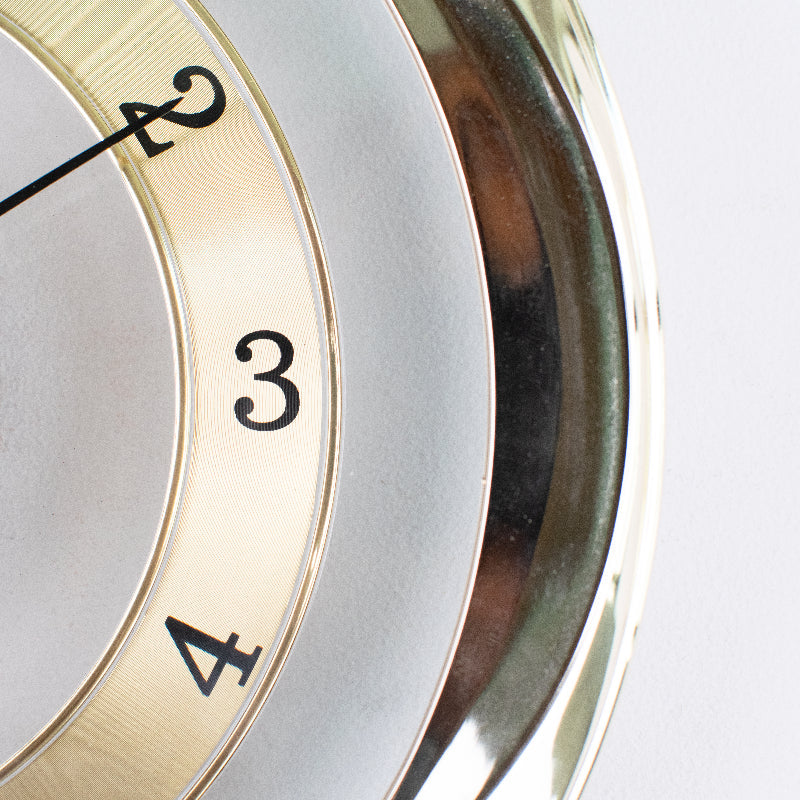 Gold & Silver Mechanic Wall Clock Wall Clocks June Trading   