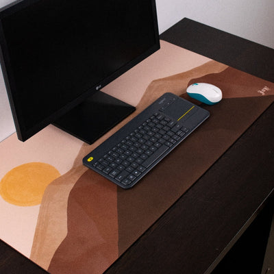 Sand Dune Extended Versatile Desk Mat Desk Mats The June Shop   