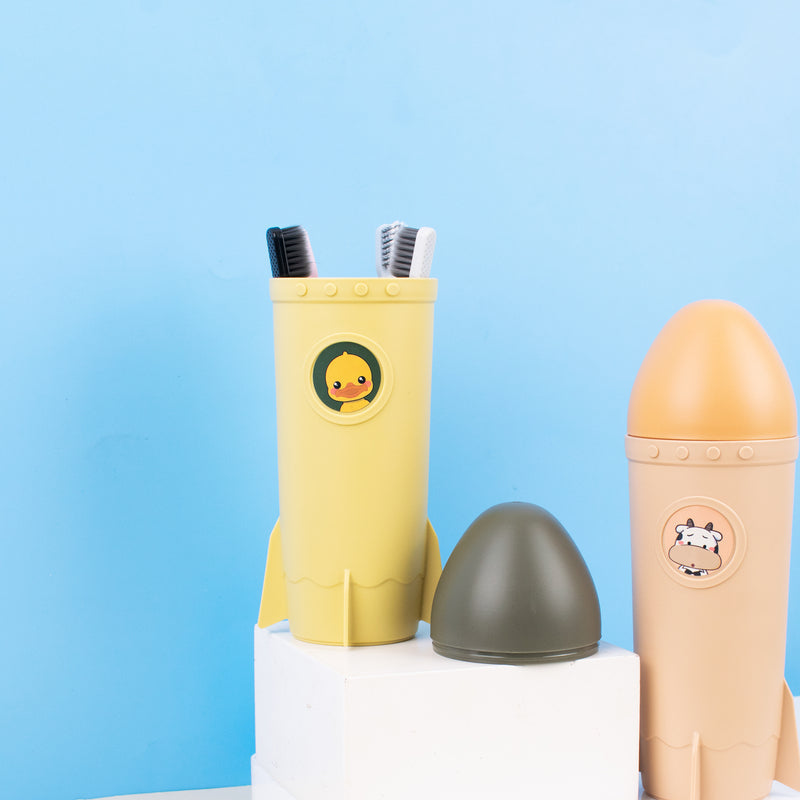 Space-Rocket Toothbrush Holder Lunch Boxes June Trading   