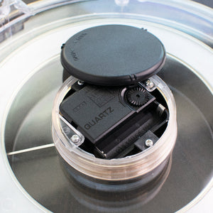 Gold & Silver Mechanic Wall Clock Wall Clocks June Trading   