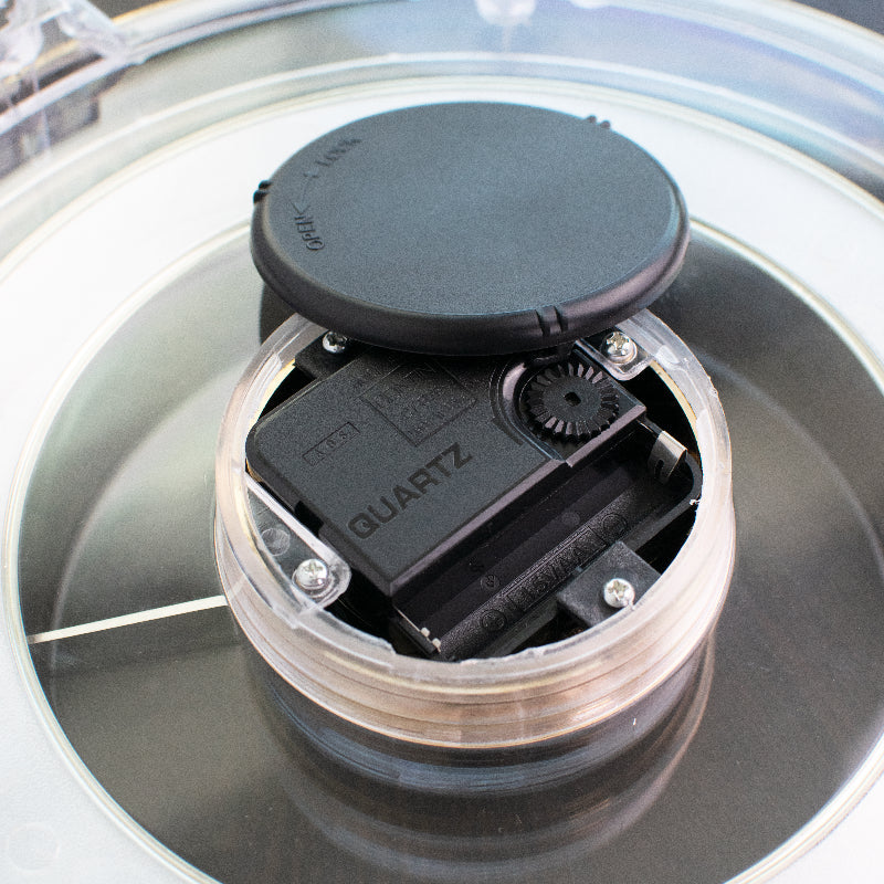 Gold & Silver Mechanic Wall Clock Wall Clocks June Trading   