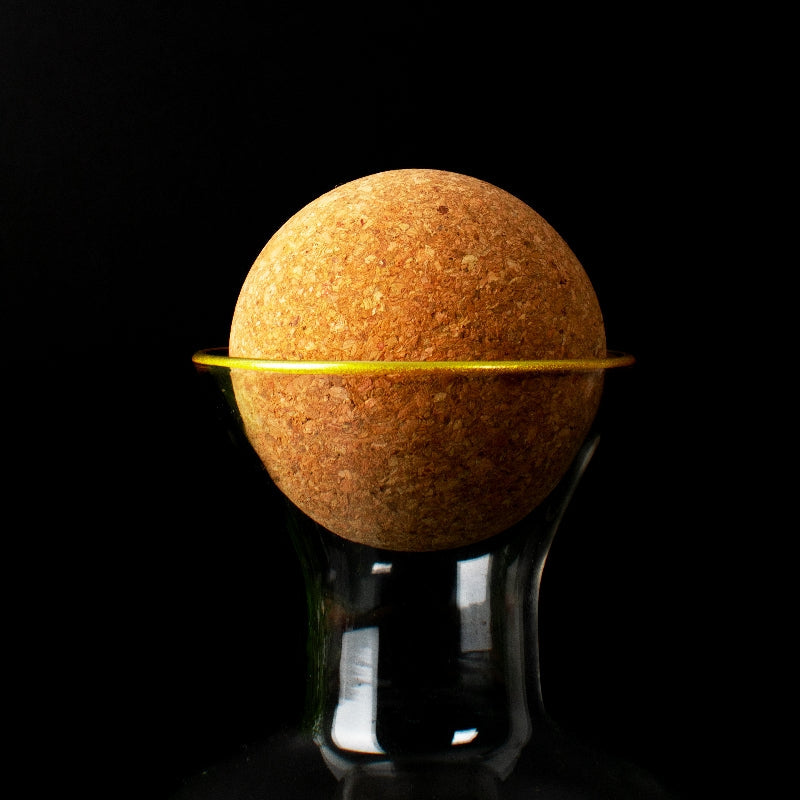 Luxe Revelry Decanter Frosted Glass Set Glasses June Trading   