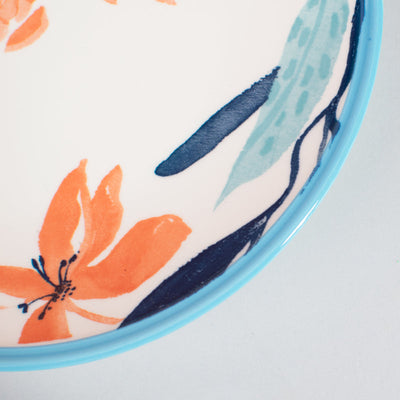Flora Motif Starter Plate Starter Plates June Trading   
