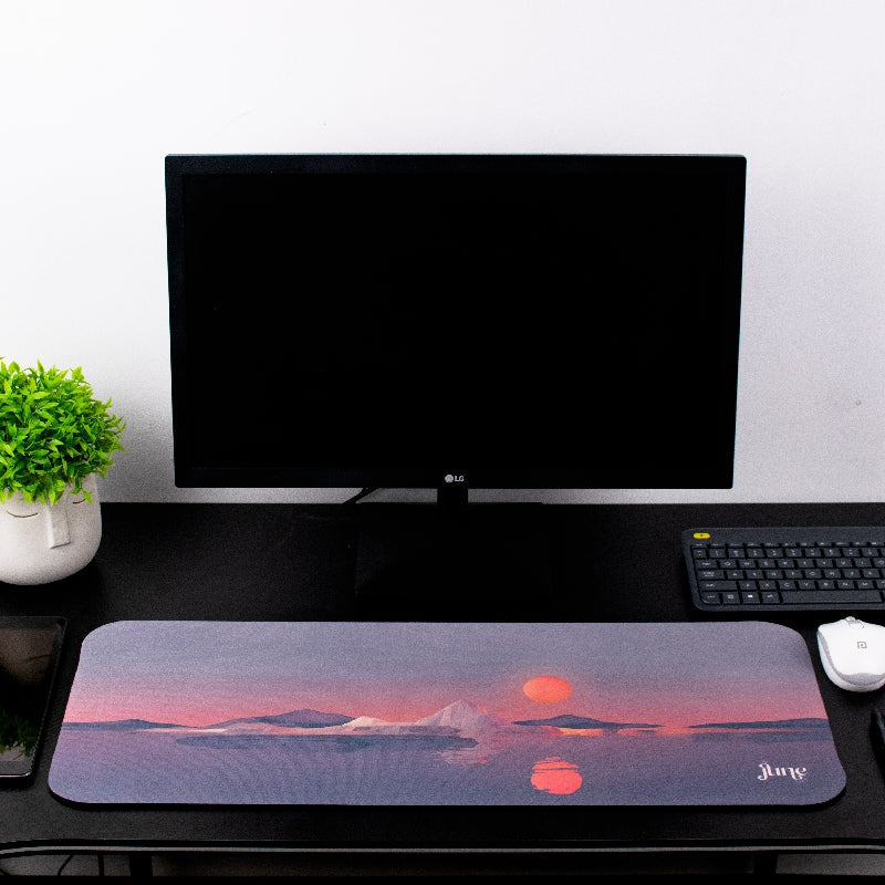 Dusky Serenade Versatile Desk Mat Desk Mats June Trading   