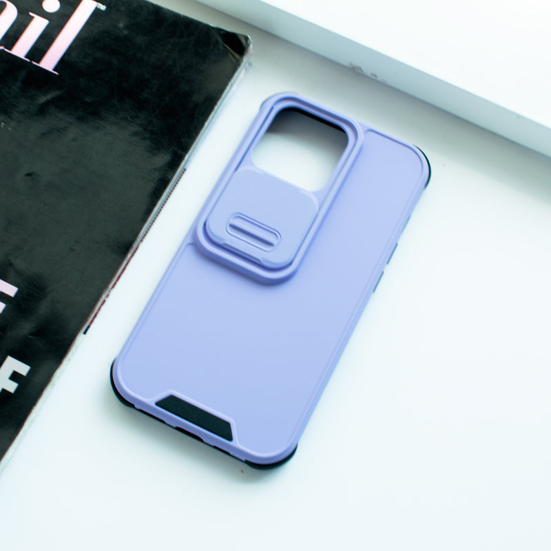 Colour Me Vivid Camera Slider Apple iPhone 13 Pro Cover iPhone 13 Pro June Trading French Violet  