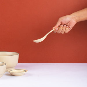 Orphic Beige Spoon Cutlery The June Shop   