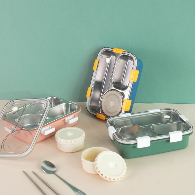 Pack Your Grub Bento Lunch Box Lunch Boxes The June Shop   