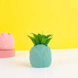 Lotus Bud Ceramic Vase Vases June Trading Mint Green  