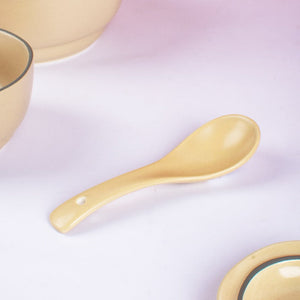Orphic Beige Spoon Cutlery The June Shop   
