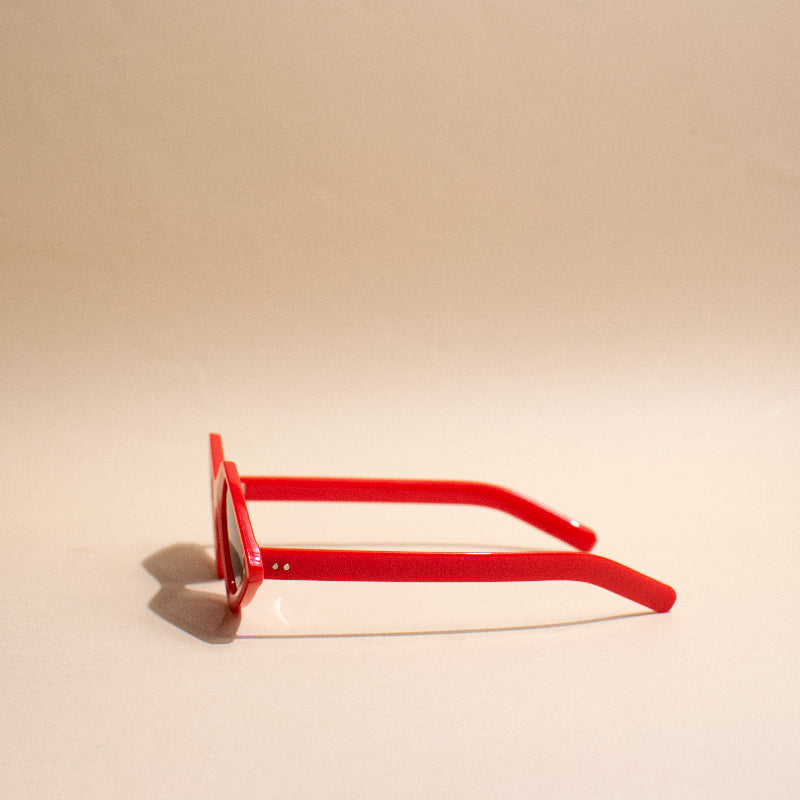 Bling Like A Diamond Cherry Red Sunglass Eyewear June Trading   