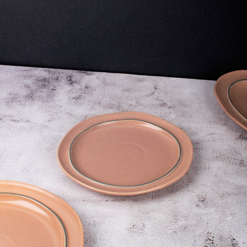 Misora Powder Pink Starter Plate Starter Plates The June Shop   