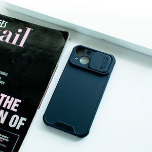 Colour Me Vivid Camera Slider Apple iPhone 14 Cover iPhone 14 June Trading Midnight Blue  