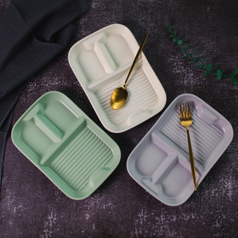 Araceli Sectioned Plate Serving Tray The June Shop   