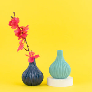 Modern Textured Mini Flower Vase Vases June Trading   