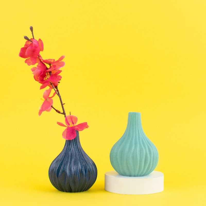 Modern Textured Mini Flower Vase Vases June Trading   