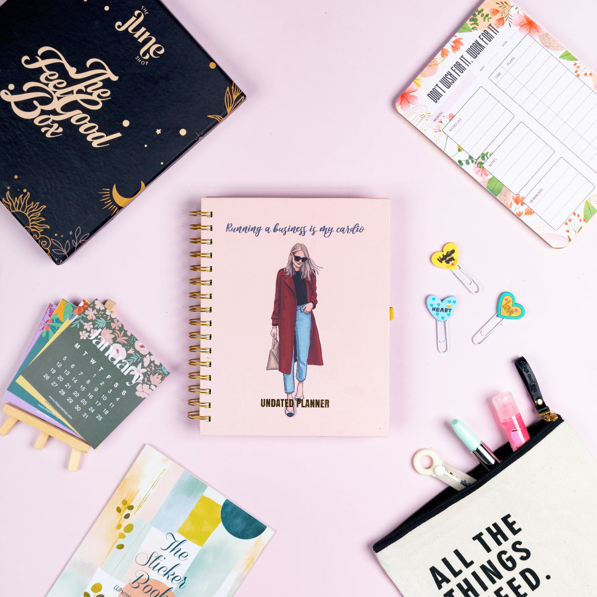 The Feel-Good Planner Box™ | Business Is My Cardio Edition