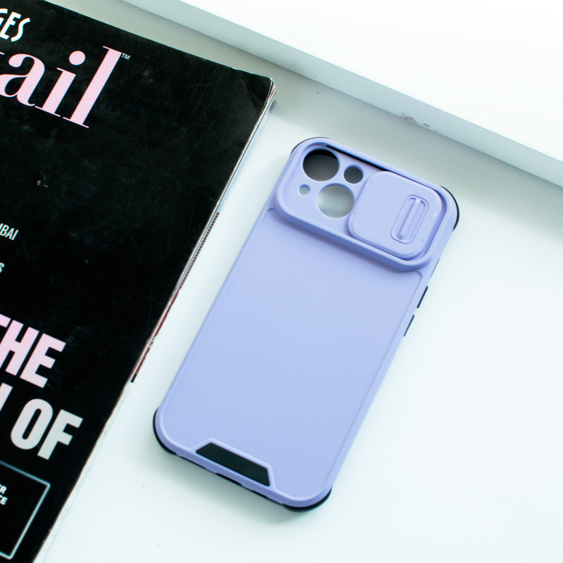 Colour Me Vivid Camera Slider Apple iPhone 14 Cover iPhone 14 June Trading French Violet  