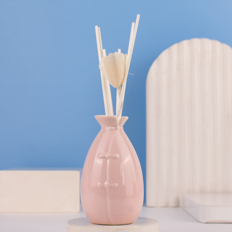 Savour The Scent Reed Diffuser Aroma Diffusers June Trading Luxury Lavender (pink base)  